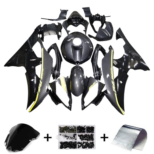 Kit carenatura iniezione plastica ABS per Yamaha YZFR6 YZF-R6 2008-2016