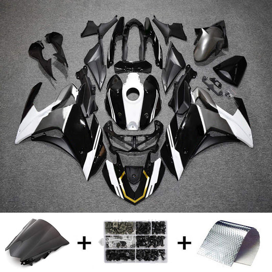 Amotopart Sales Ski Yamaha 2014-2018 YZF R3 e 2015-2017 YZF R25 Kit di paura bianca nera