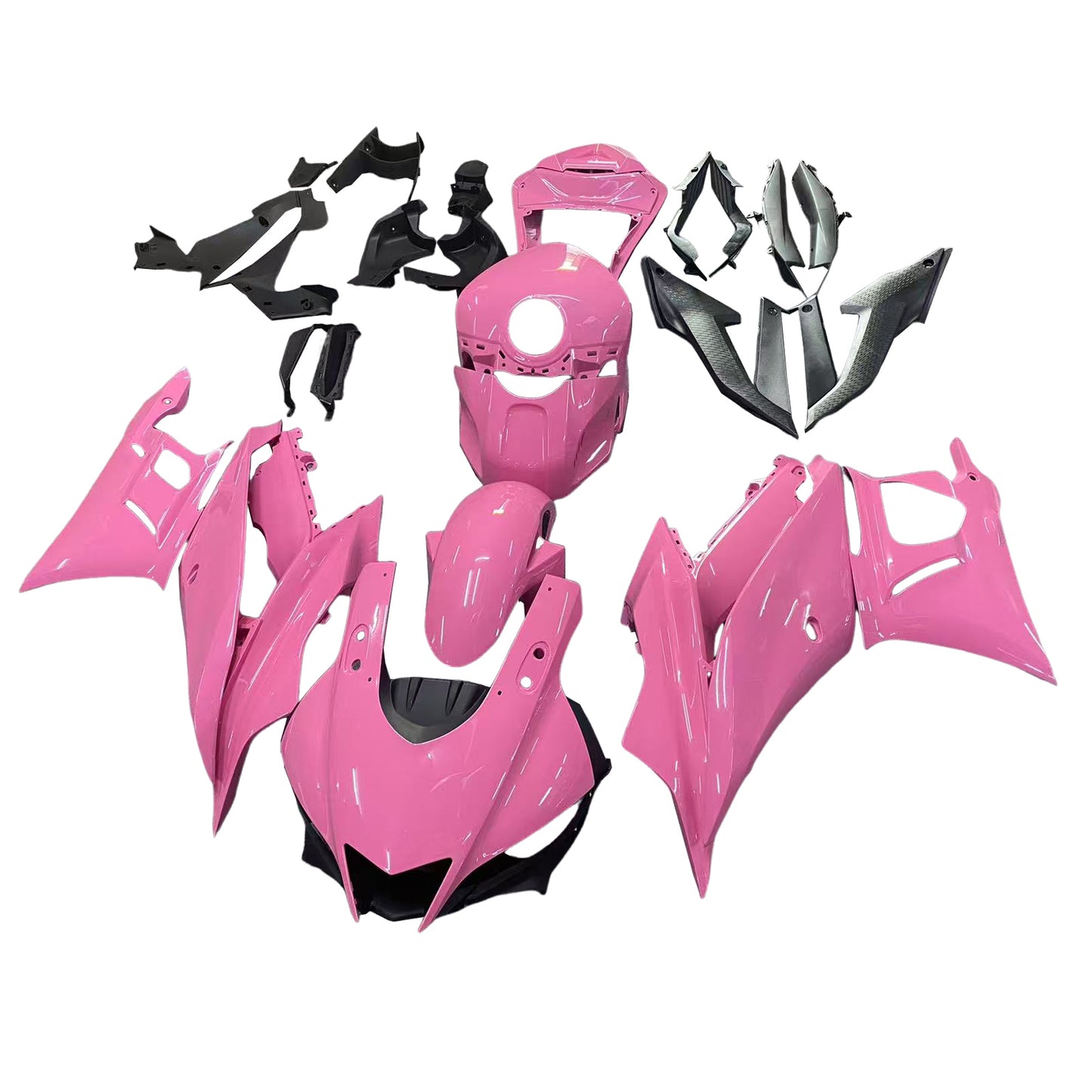 Kit carena iniezione Yamaha YZF-R3 R25 2019-2021 Carrozzeria in plastica ABS