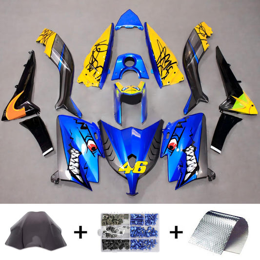 Amotopart Yamaha T-Max TMAX530 2012-2014 Kit carena Carrozzeria