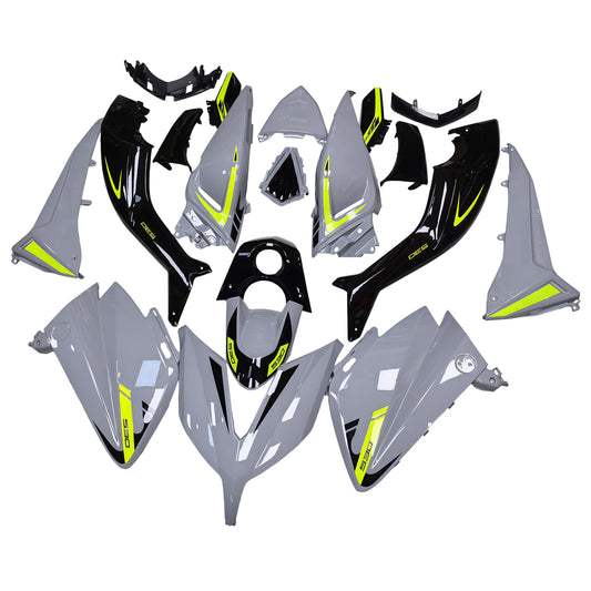 Amotopart Kit Carena Carrozzeria ABS per Yamaha T-Max TMAX530 2015-2016