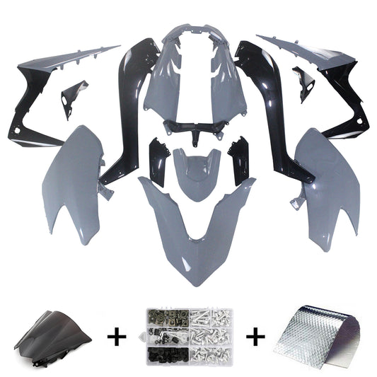 Amotopart Kit Carena Carrozzeria ABS per Yamaha T-Max TMAX530 2017-2018
