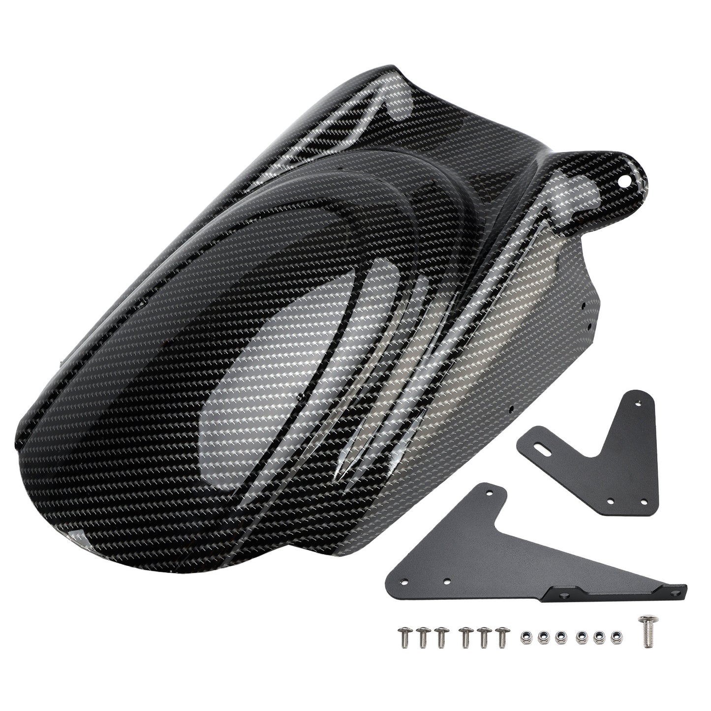 Parafango Parafango Posteriore per KAWASAKI VERSYS 650 KLE650 2015-2025 Carbonio Generico