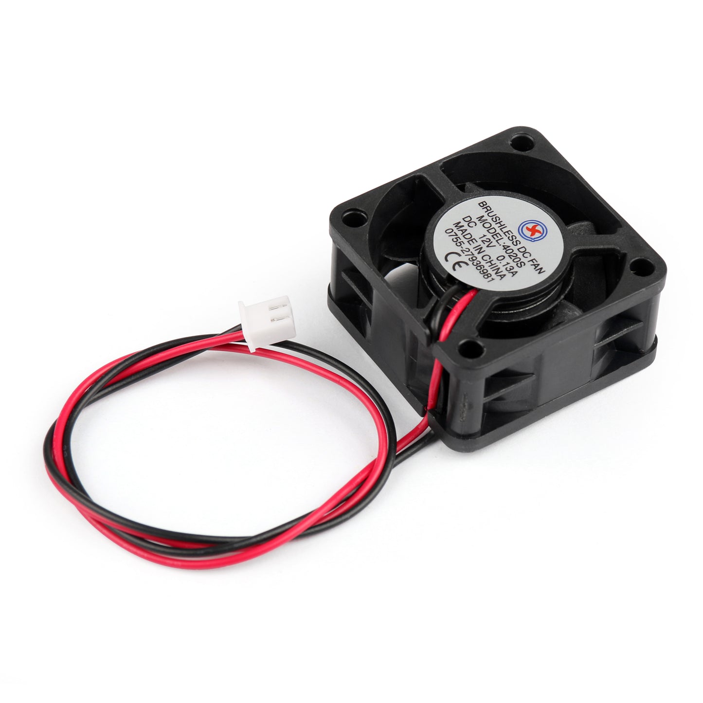 1Pc/4Pcs DC Brushless Raffreddamento PC Ventola per Computer 12V 4020s 40x40x20mm 0.13A 2 Spille Filo