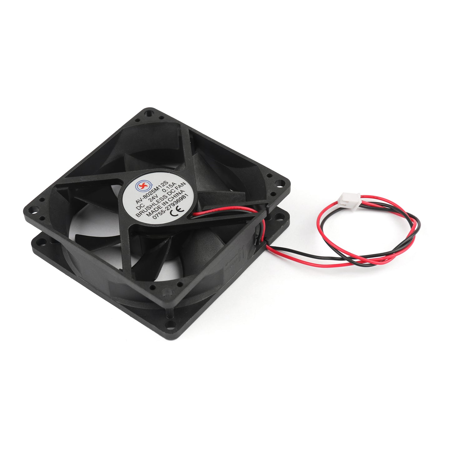 1Pc/4Pcs DC Brushless Raffreddamento PC Ventola Del Computer 24V 8025s 80x80x25mm 0.2A 2 Spille Filo