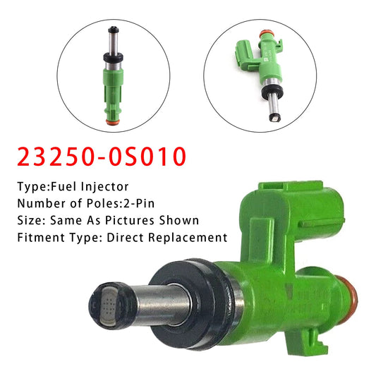Iniettore di carburante Toyota Tundra 5.7L V8 2007 1 pezzo 23250-0S010