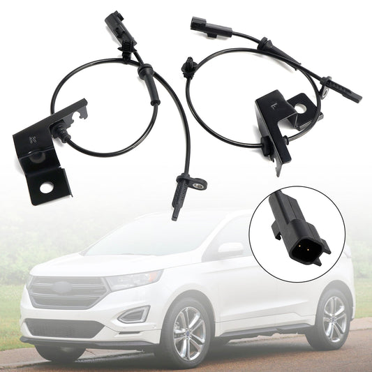 2*Sensori di velocità ABS anteriori sinistro e destro per Ford Edge Lincoln