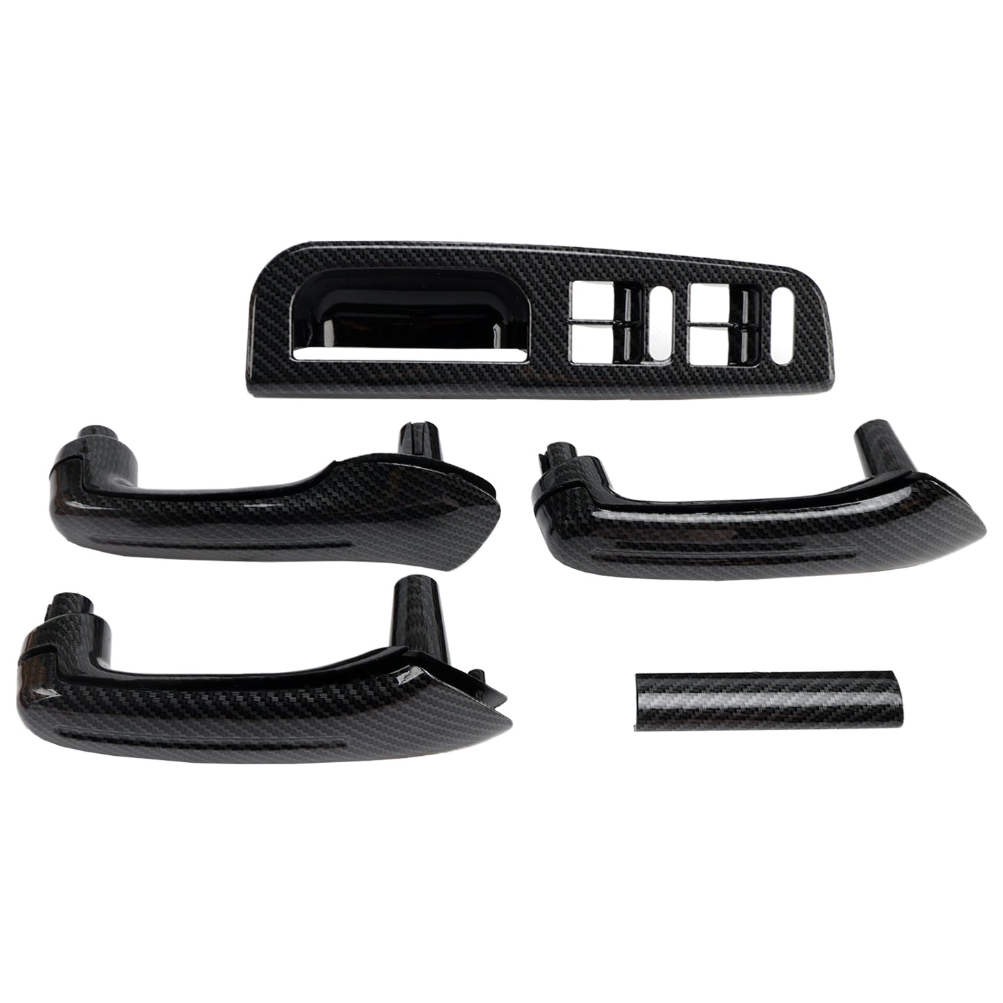 Per VW Jetta MK4 1999-2004 5x pannello interruttori per finestre lunetta maniglia per porta set di finiture