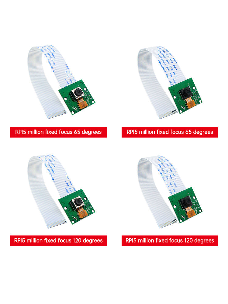 Modulo telecamera Raspberry Pi 4B da 5 milioni OV5647 HD con messa a fuoco fissa/messa a fuoco automatica