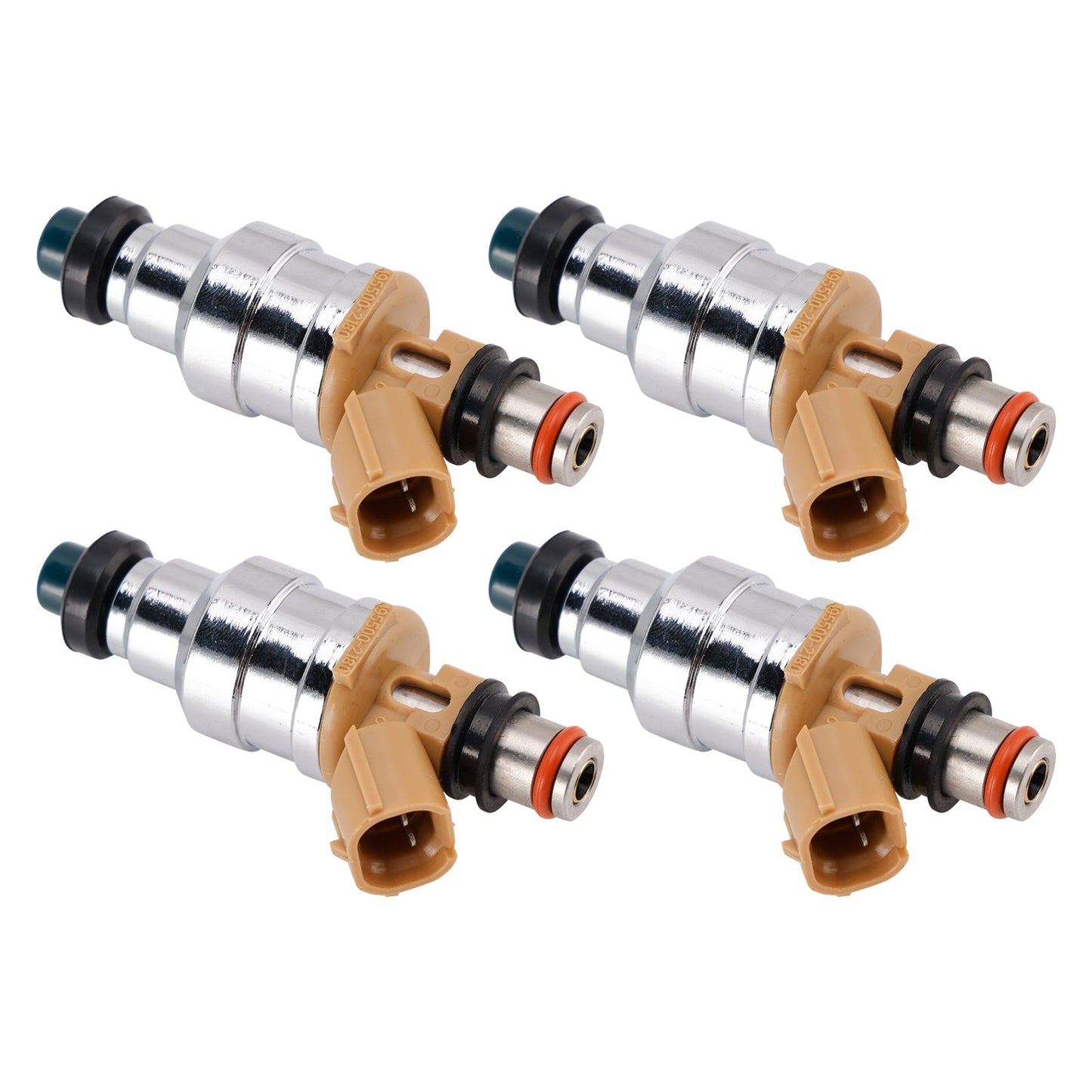 4 iniettori di carburante per Mazda 323 Miata Protege Ford Escort 1.8L 195500-2180