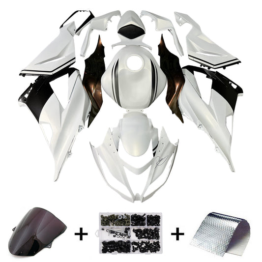 Kit carenatura iniezione in plastica ABS adatto per Kawasaki ZX6R 636 2013-2018