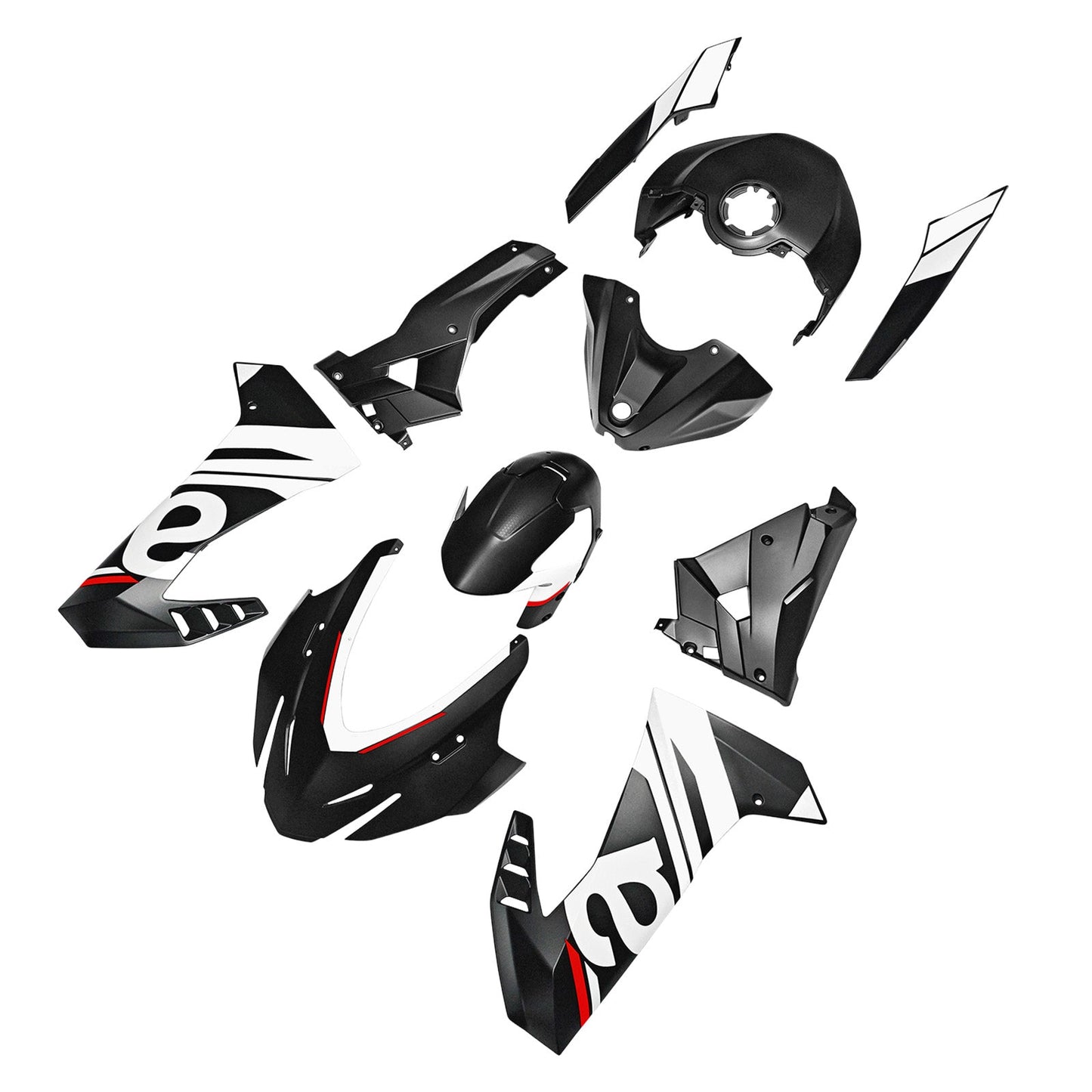 Kit carenatura in plastica ABS per iniezione per Aprilia RS457 2024-2025 08#