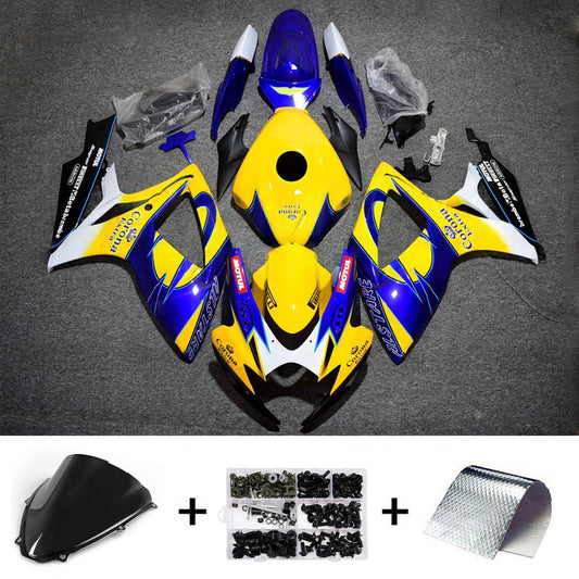 Kit carenatura iniezione plastica ABS per Suzuki GSXR 600/750 2006-2007 K6