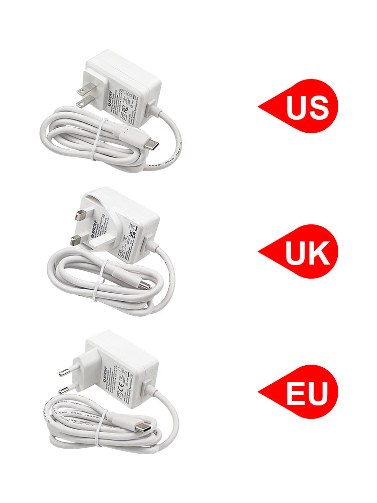 Adattatore di alimentazione Raspberry Pi 5 Interfaccia USB-C 27 W Potenza 5 V 5 A Corrente completa