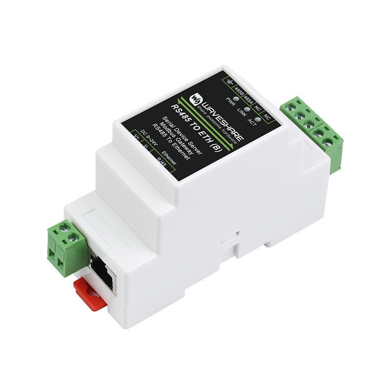 Modulo Ethernet RS485 a RJ45 di livello industriale, server multi-host per porta seriale