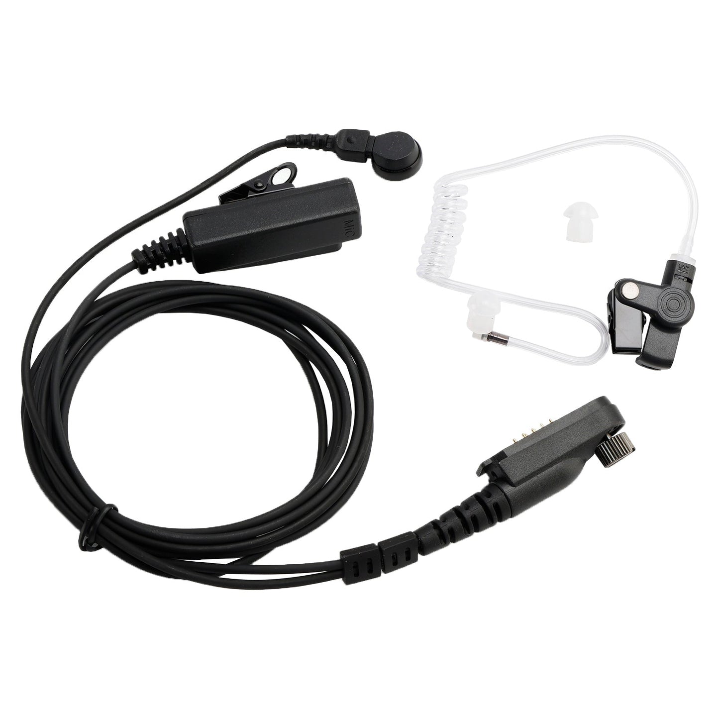 T9100-013A3 Auricolare acustico con tubo dell'aria PTT per Tait TP9100 TP9400 TP9500 TP9600