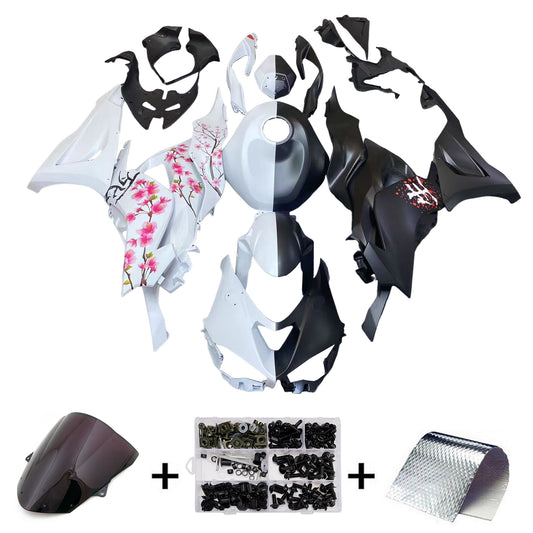Kit di carenatura iniezione ABS di plastica adatta per Kawasaki ZX-6R ZX6R 2024-2025