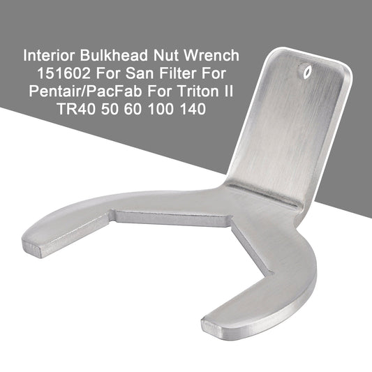 Chiave per dadi di paratia interna 151602 per filtro a sabbia per Pentair/PacFab per Triton II TR40 50 60 100 140