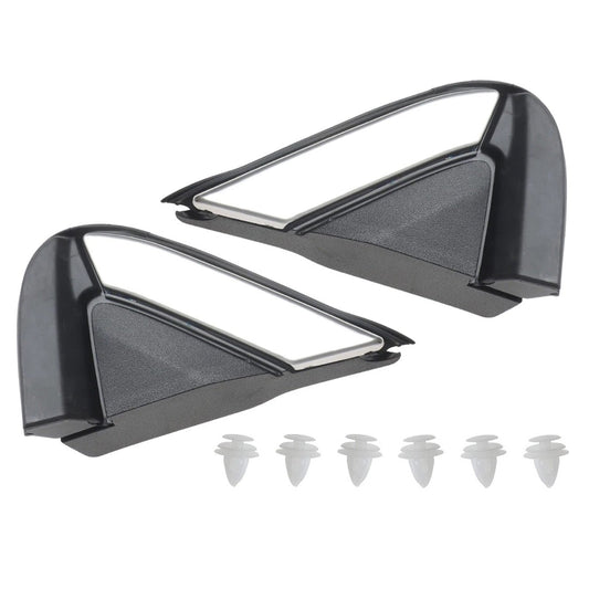 Coppia di modanature per angoli di copertura del parafango del finestrino anteriore per GMC Terrain 2018-2024