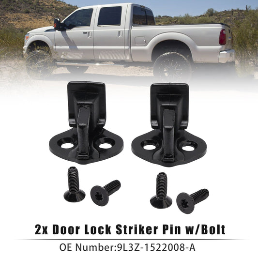 2 perni di fissaggio serratura porta con bullone per Ford F150 F250 F350 1999-2016 Single Cab o Crew Cab