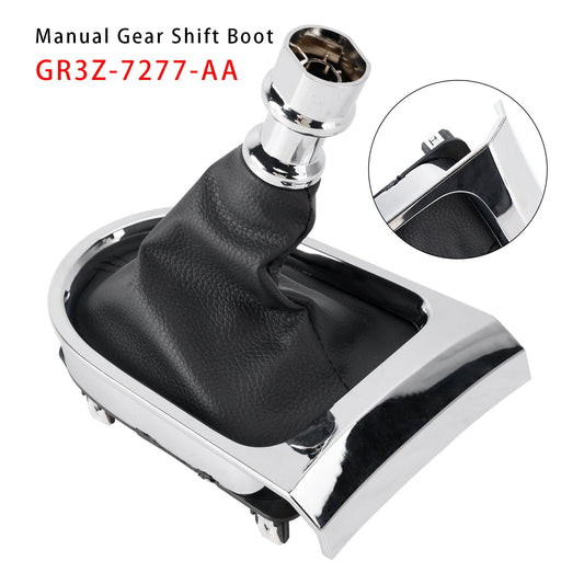 Cuffia leva cambio manuale Ford Mustang 2015-2017 con finitura cromata Sync GR3Z-7277-AA