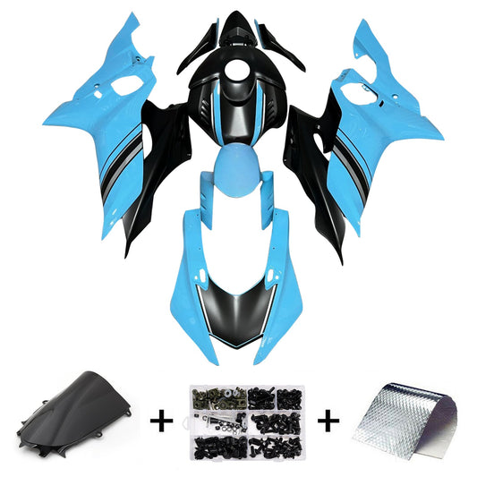 Kit carenatura iniezione in plastica ABS adatto per Yamaha YZF-R6 2017-2023