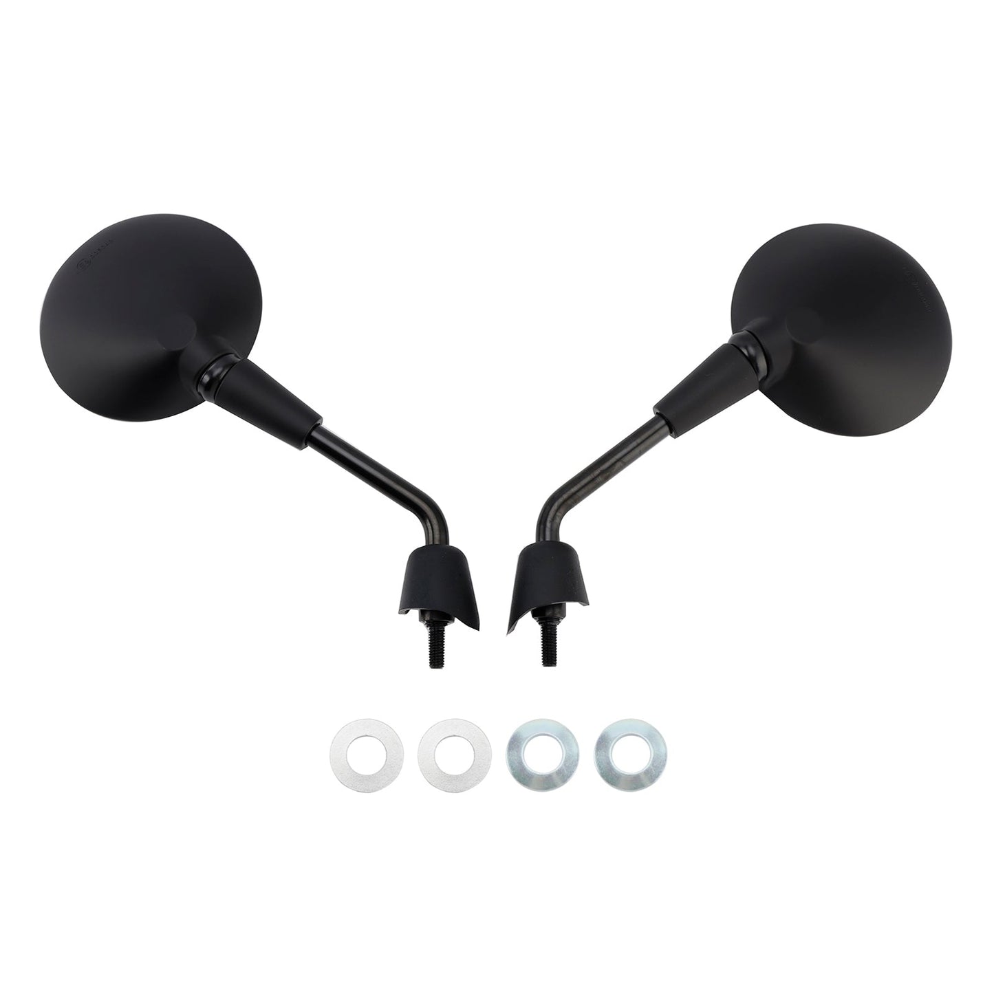 Specchietto M8 Shorty sinistro e destro Nero Per Piaggio Vespa Primavera 50 125 150