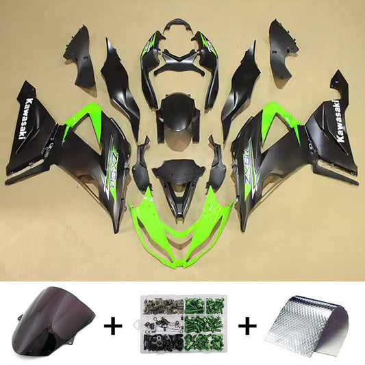 Kit carenatura iniezione in plastica ABS adatto per Kawasaki ZX6R 636 2013-2018