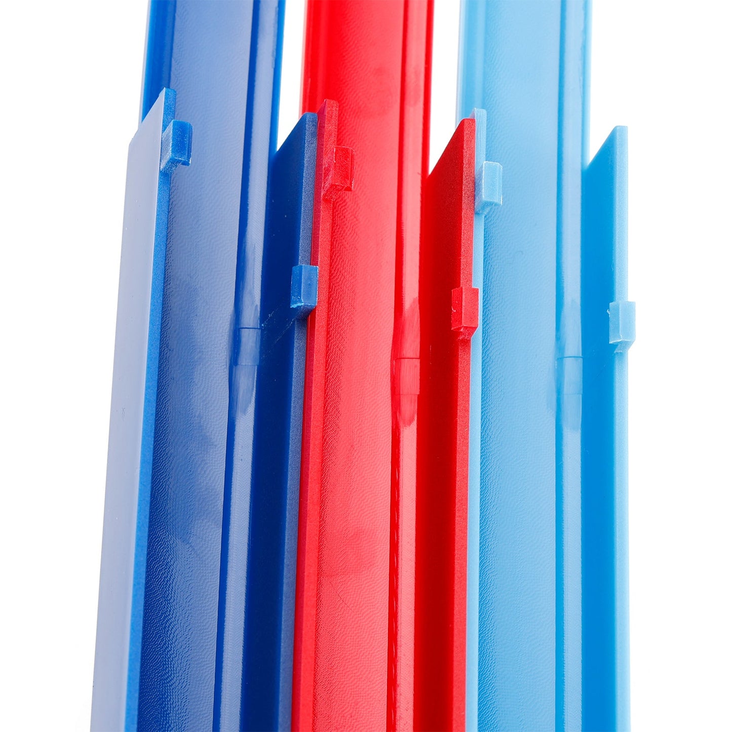 Clip per inserti griglia anteriore a doppio rene in ABS tricolore BMW Serie 7 2023-2025