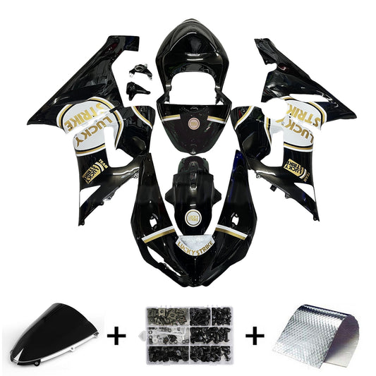 Kit carenatura iniezione in plastica ABS adatto per Kawasaki ZX6R 636 2005-2006
