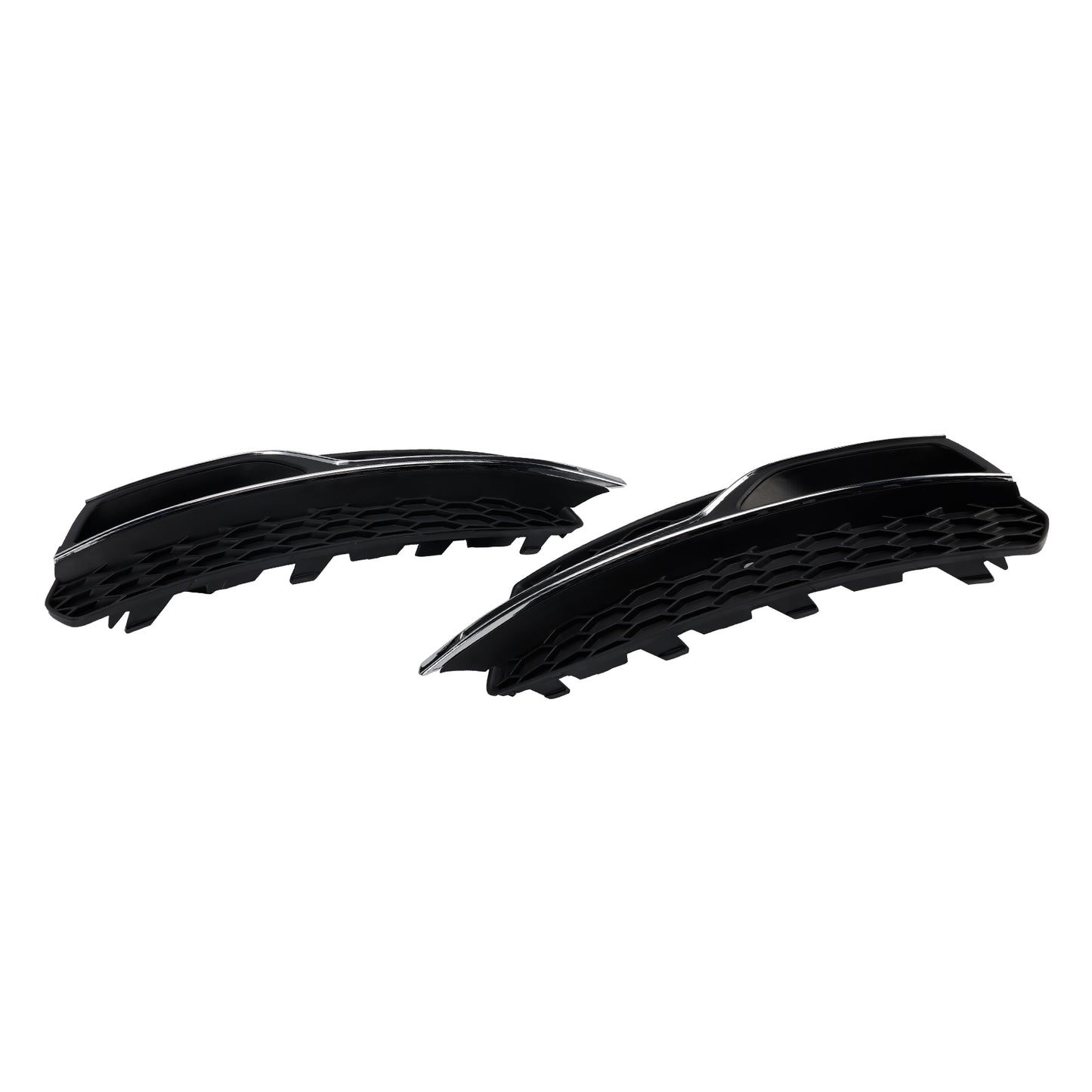 Front Lower Fog Light Cover Grill Grille Per AUDI A3 S3 S-Line 2013-2016