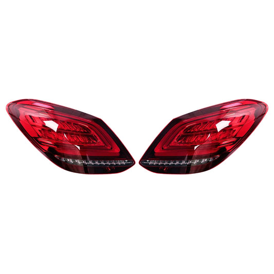 Mercedes Benz W205 Facelift C63 AMG S Base 2019-2021 Fanale posteriore a LED sinistro+destro, luce freno 059067103 2059067203