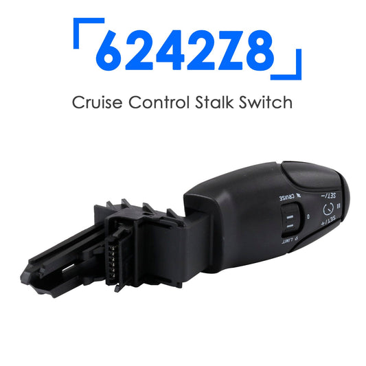Interruttore a leva del cruise control 6242Z8 per Berlingo Partner Peugeot 208 307 308 407