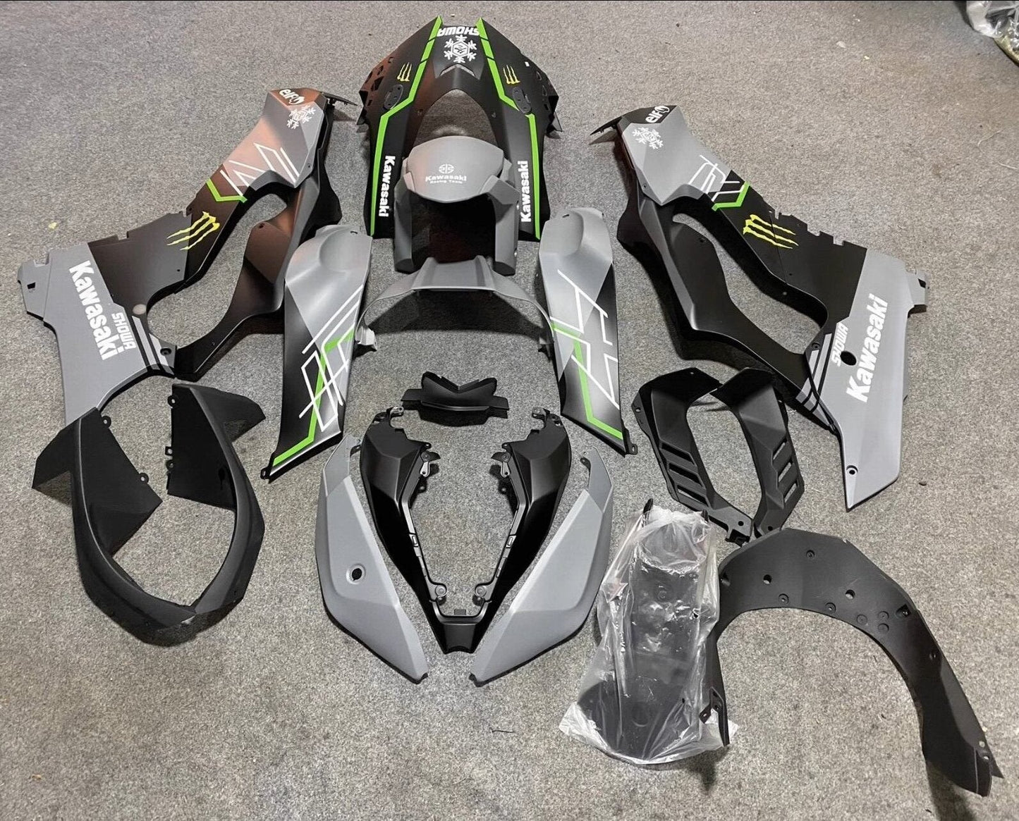 2021-2025 Kawasaki ZX-10R ZX-10RR Kit carenatura iniezione Carrozzeria in plastica ABS