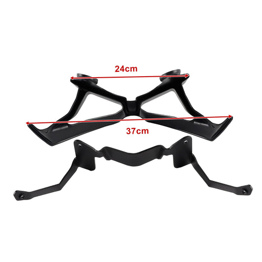 Carenatura aerodinamica con alette per faro anteriore per Yamaha MT-09 2017-2020