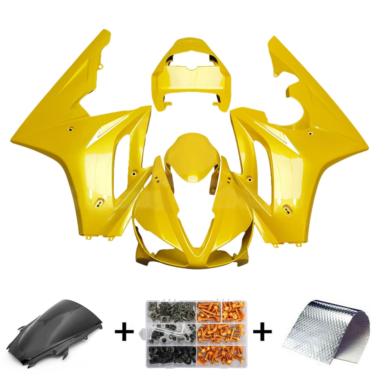 Kit carenatura Triumph Daytona 675 Injection 2009-2012 Carrozzeria Plastica ABS