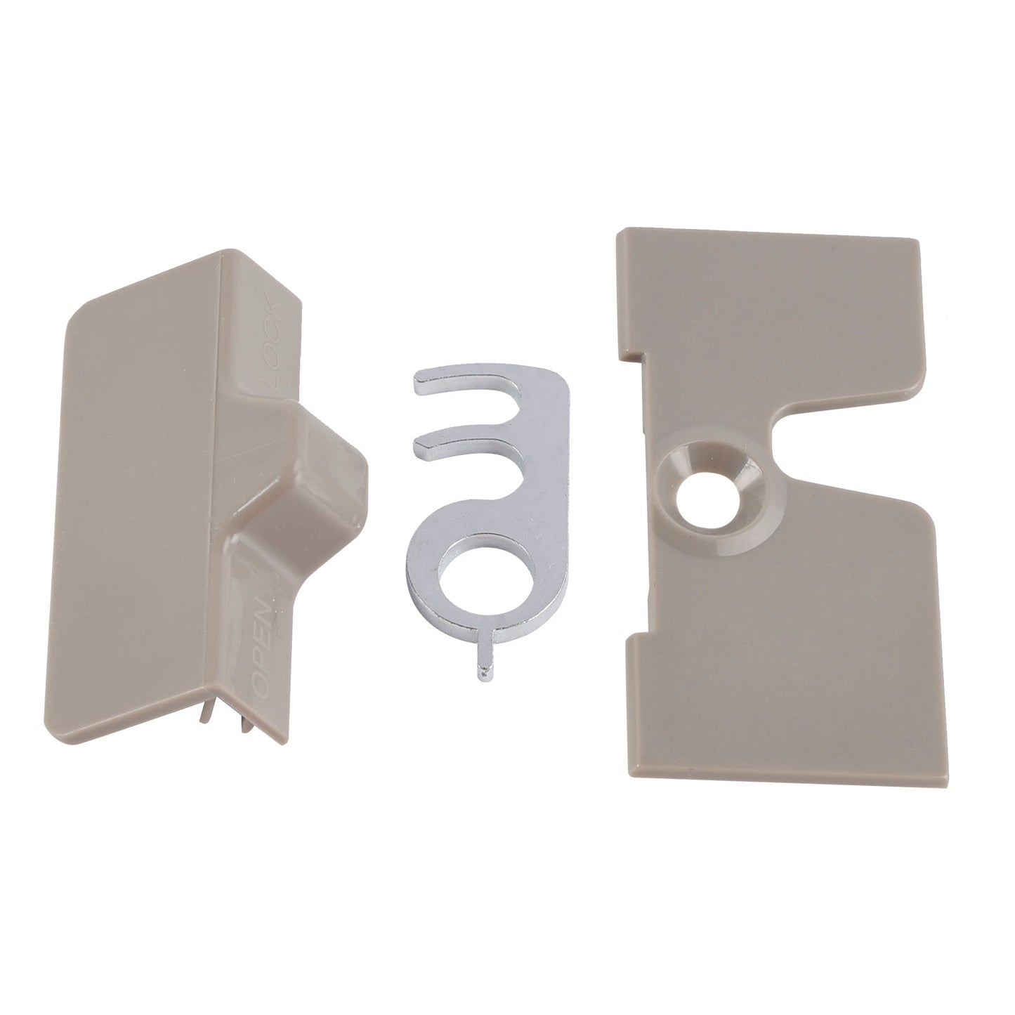 Per Dometic Fermo/serratura per porta frigorifero + piastra di supporto per roulotte/camper RV