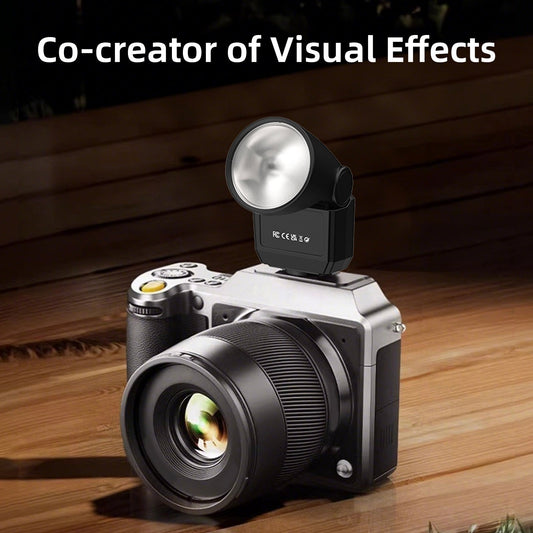 F02 Mini Flash Light Micro Slitta per Fotocamera Singola Luce di Riempimento Portatile per Fotografia
