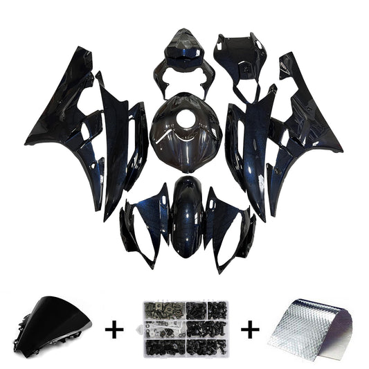 Kit carenatura iniezione plastica ABS per Yamaha YZFR6 YZF-R6 2006-2007