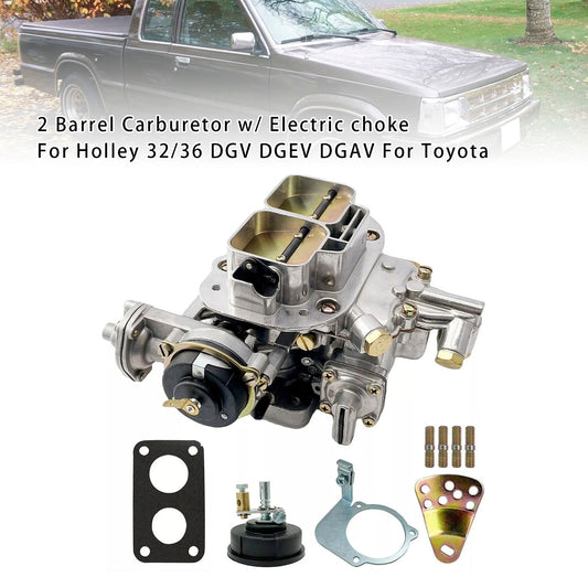 Carburatore a 2 corpi con starter elettrico per Holley 32/36 DGV DGEV DGAV per Toyota