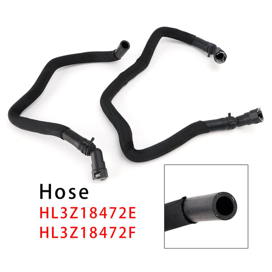 2 pezzi tubo flessibile dell'acqua del riscaldatore HVAC ingresso-uscita HL3Z18472E per Ford F150 2017-2020