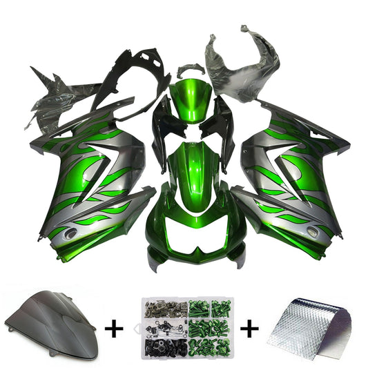 Kit carenatura iniezione in plastica ABS adatto per Kawasaki EX250 Ninja250R 2008-2012