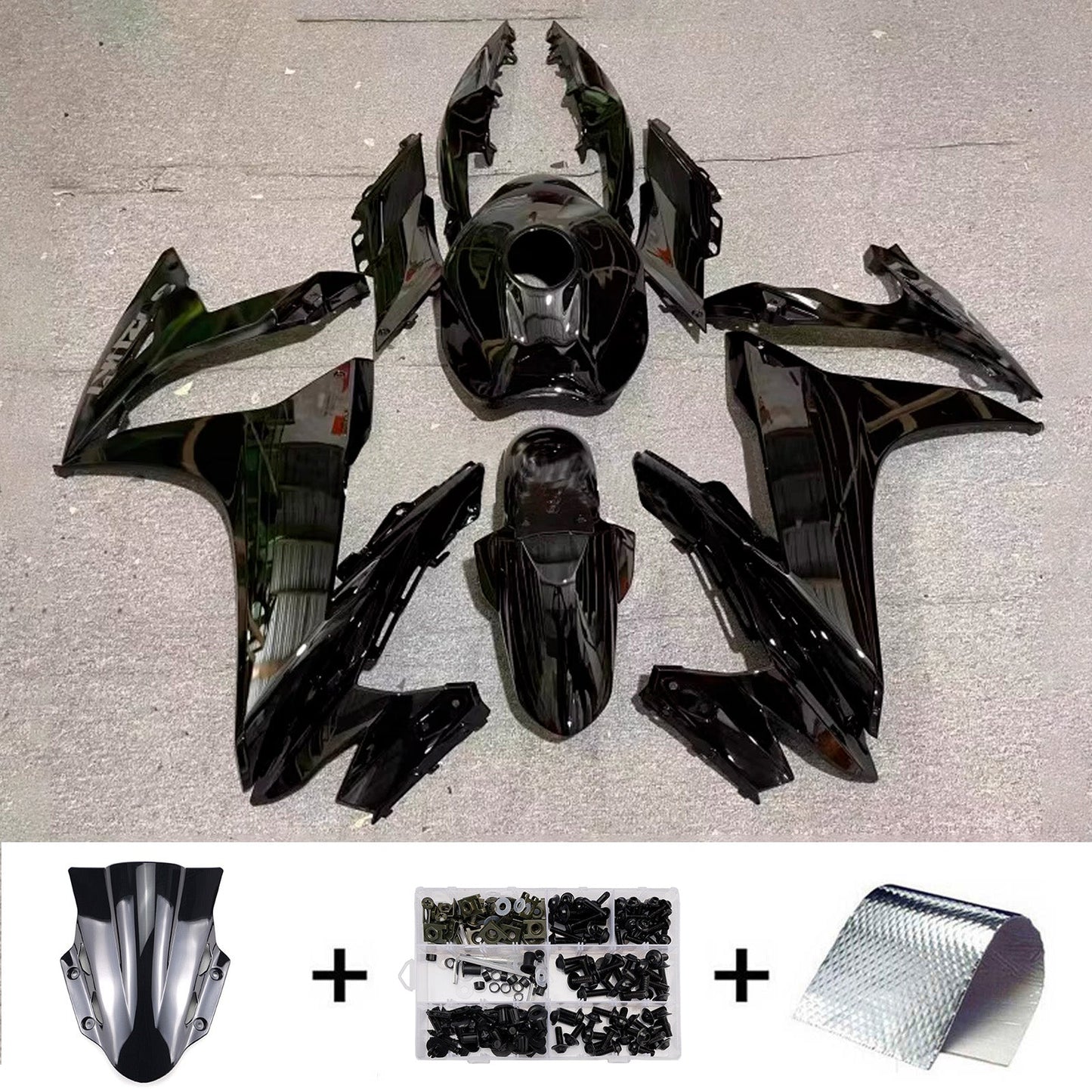 Kit carenatura iniezione plastica ABS per Suzuki GSX250R 2017-2020