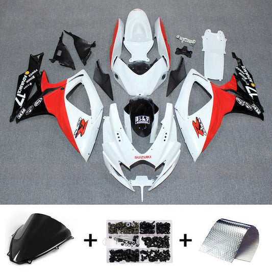 Kit carenatura iniezione plastica ABS per Suzuki GSXR 600/750 2006-2007 K6
