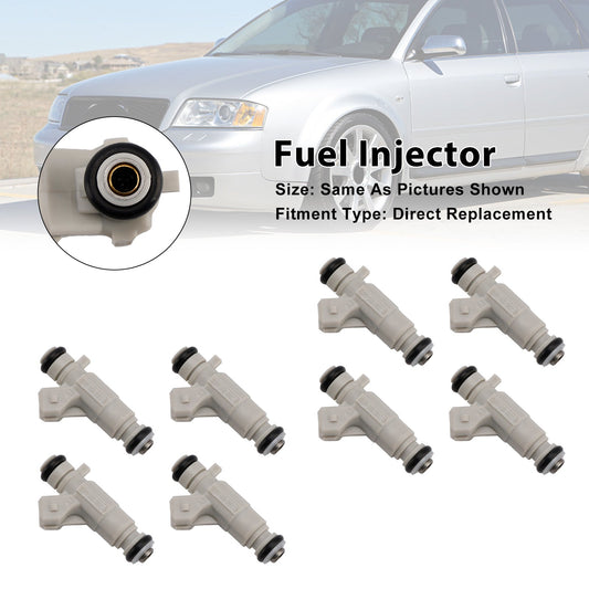 Iniettore di carburante 8 pezzi per Audi S6 S8 4.2L V8 2001-2003 0280155988 077133551Q