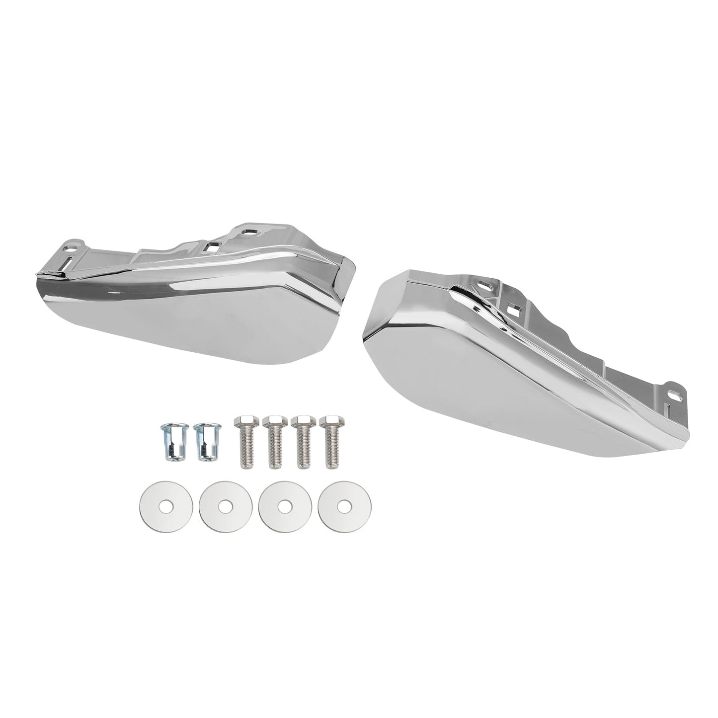 Deflettore di calore dell'aria del telaio intermedio Touring CVO Street Glide Road Glide 2023-2024