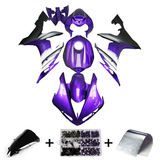 Kit carenatura iniezione plastica ABS per Yamaha YZFR1 YZF-R1 2004-2006