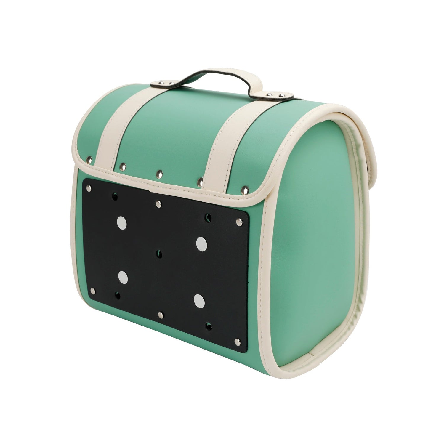 Borsa laterale porta attrezzi, kit di valigie a sgancio rapido, colore verde, per cruiser, adventure cafe.