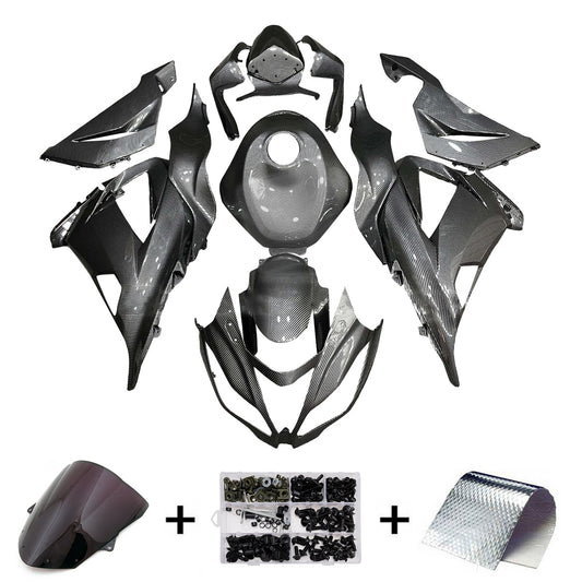 Kit carenatura iniezione in plastica ABS adatto per Kawasaki ZX6R 636 2013-2018