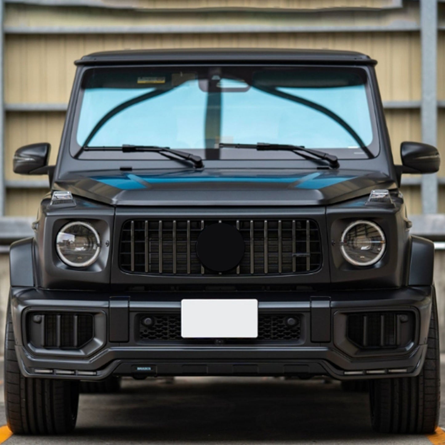Diffusore anteriore per paraurti compatibile con Mercedes Benz Classe G W465 G63 2025+ PP